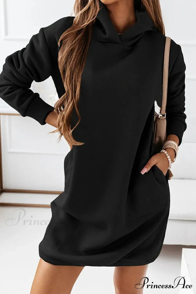 Hooded Mini Dress