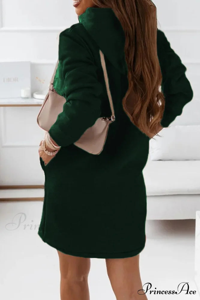 Hooded Mini Dress