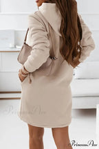 Hooded Mini Dress