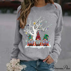 Hooded Oversize Workout Ugly Xmas Long Sleeve Loose Christmas Hoodie