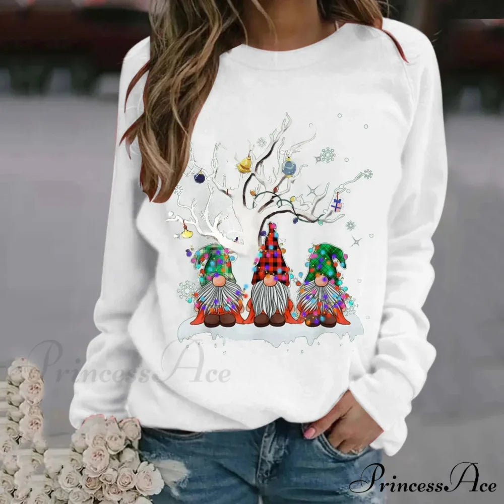 Hooded Oversize Workout Ugly Xmas Long Sleeve Loose Christmas Hoodie