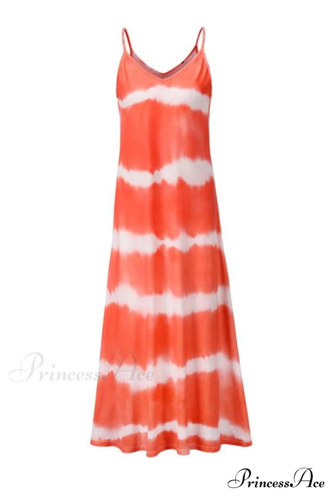 Hot Deep V Print Modern Floral Women Formal Maxi Dress