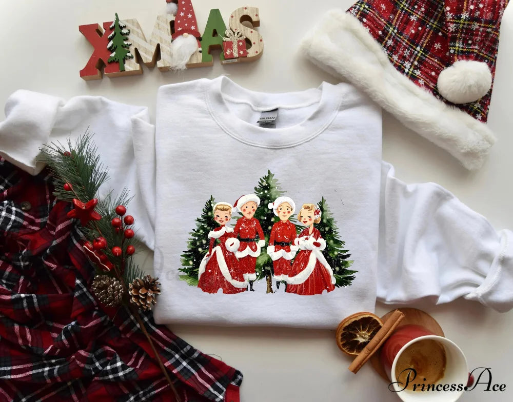 Hot Sale White Movie Song Girl Gifts Women Christmas Hoodie