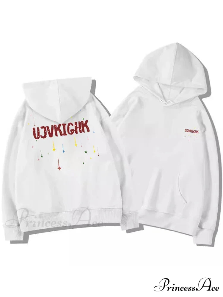 Humorous Graffiti Graphic Y2K Hoodie