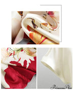 Ice T-Shirt Short-Sleeved with Silk Print