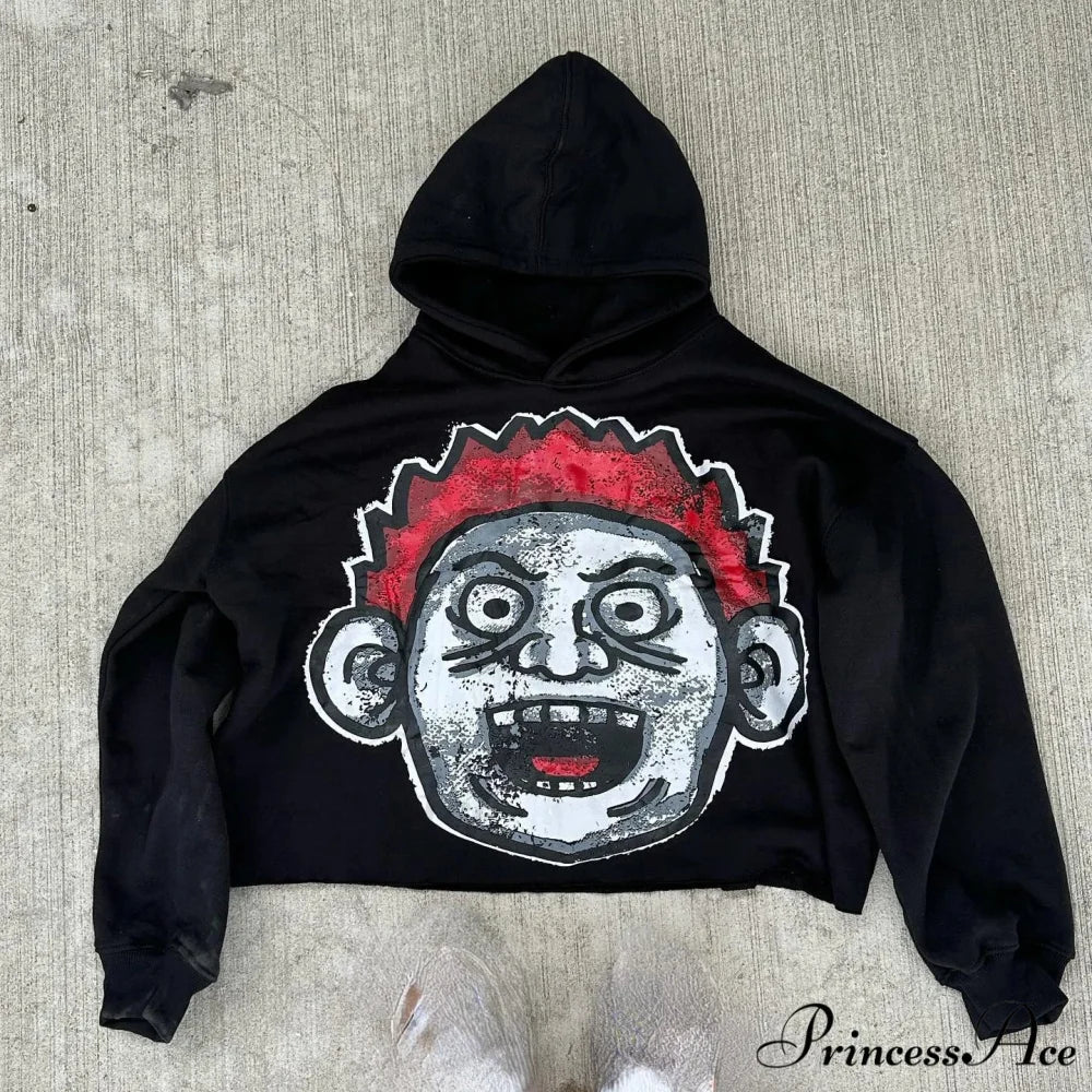 Illustrated Graphic Enormous Hoodie
