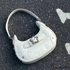 Informal Adorable Ivory Star Shoulder Purse