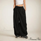 Informal Broad Leg Sweatpants with Pockets