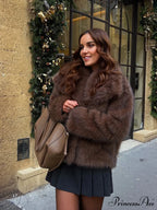 Informal Enlarge Cozy Jacket