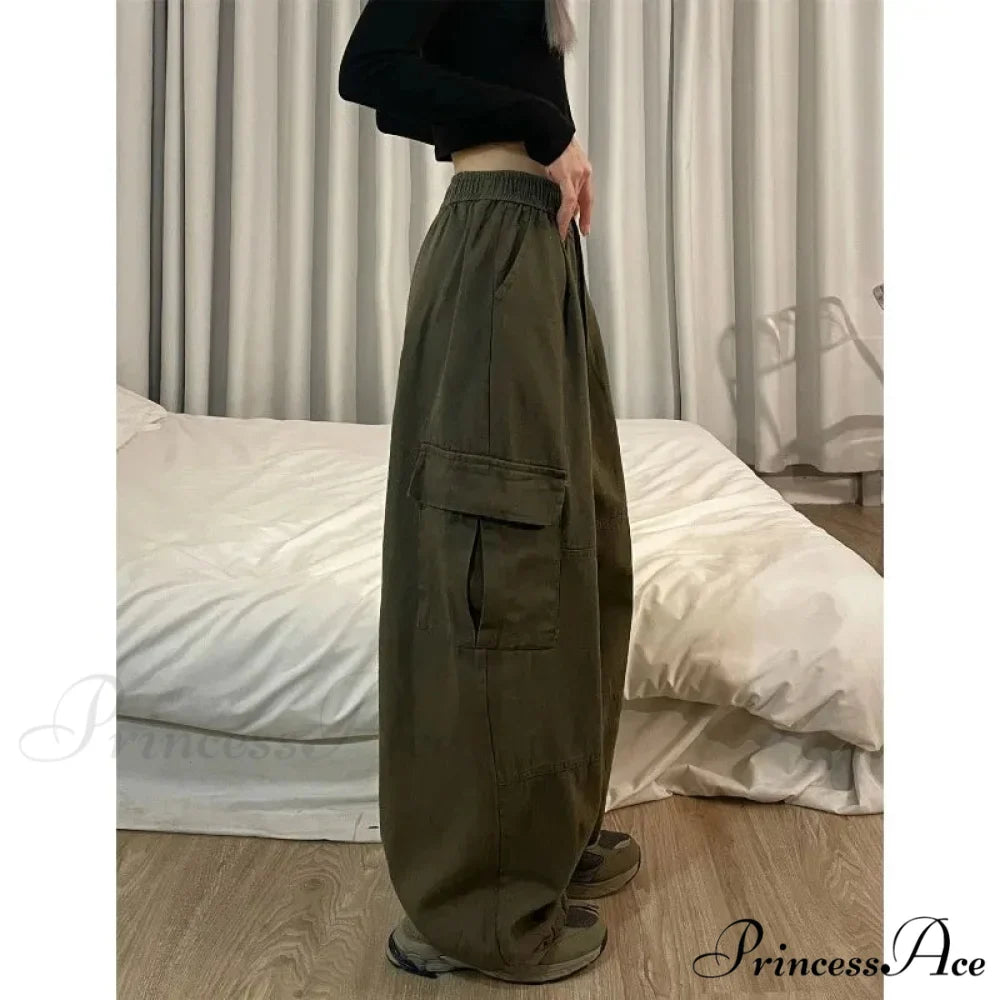 Informal Harajuku 2000s Cargo Trousers