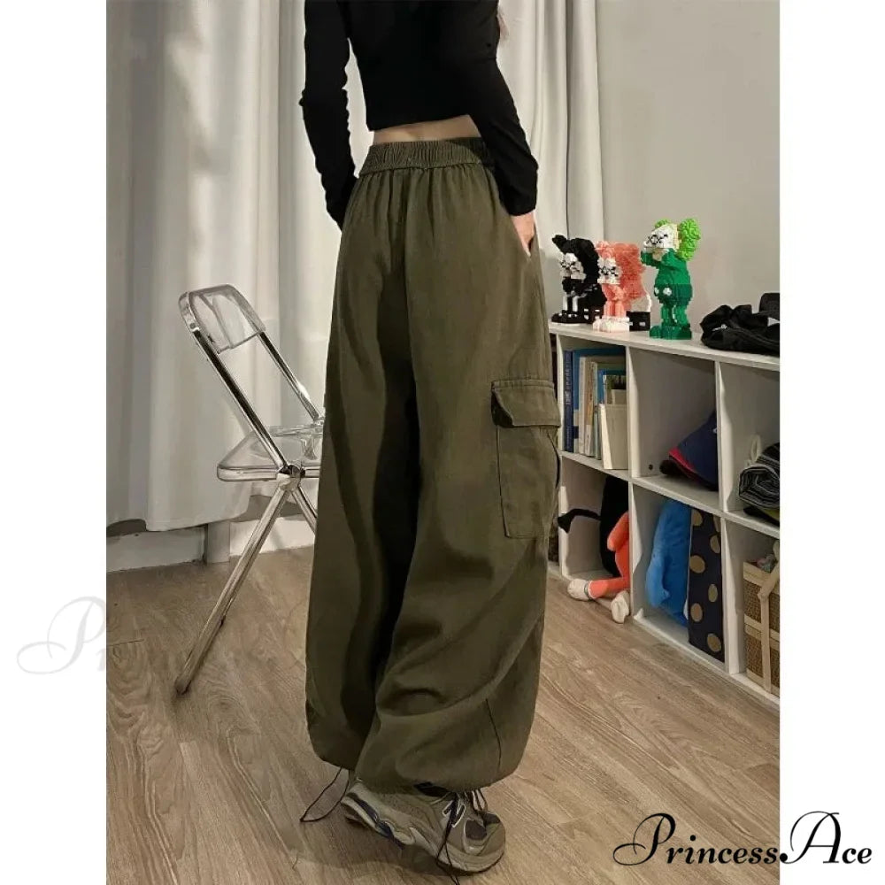 Informal Harajuku 2000s Cargo Trousers