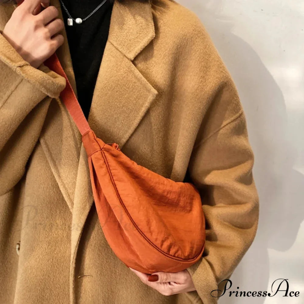 Informal Nylon Creator Hobos Crossbody Bag