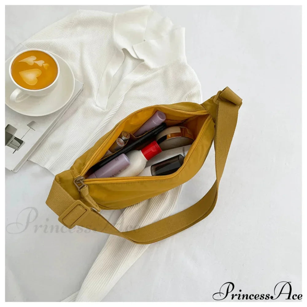 Informal Nylon Creator Hobos Crossbody Bag