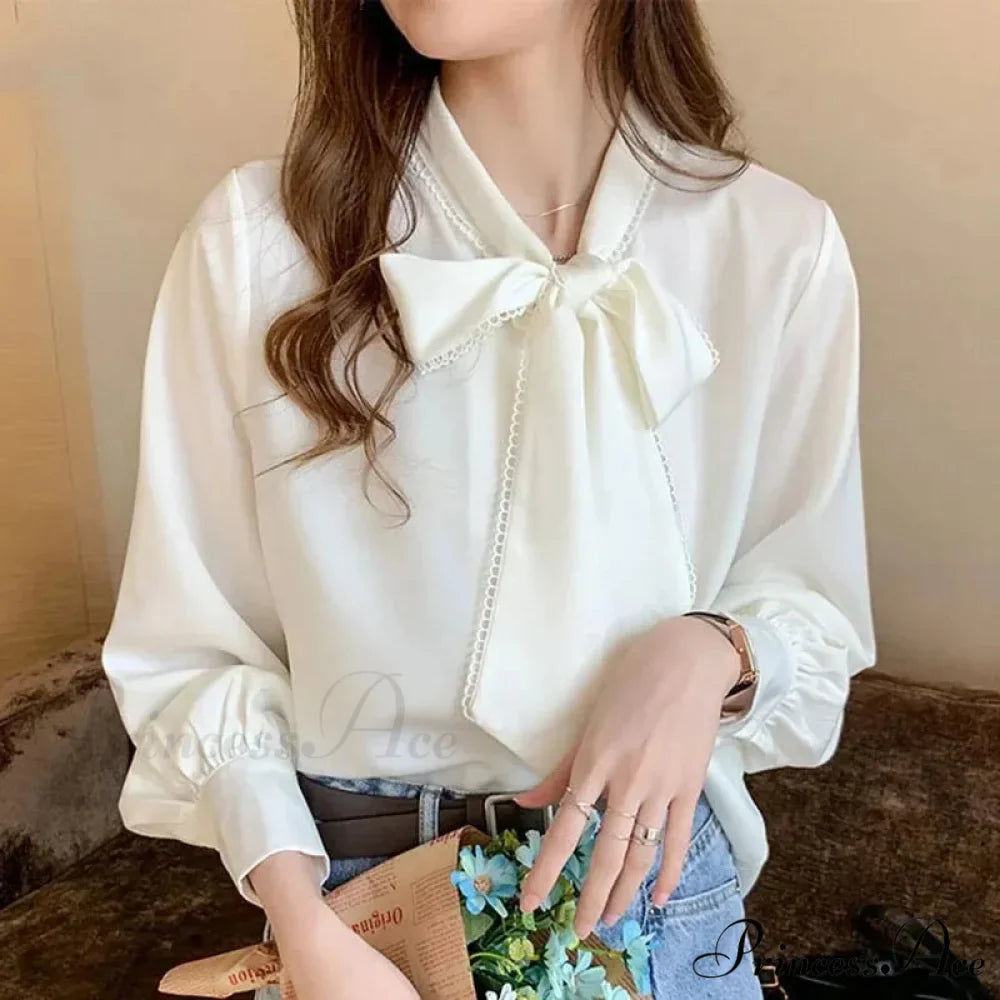 Informal Sophisticated Silk Chiffon Navy Top