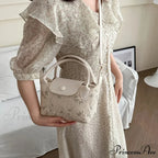 Informal Straw Crossbody Bag Journey Beach Purse