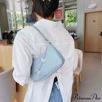 Insect Chain PU Leather Journey Shoulder Bag