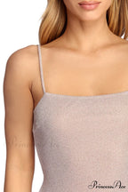 Iridescently Pretty Stylish Mini Dress