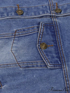 Irregular Buckle Graceful Belted Mini Skirt