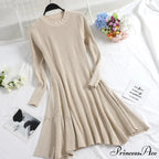 Irregular Hem Casual Dress