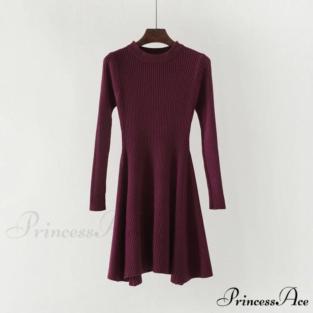 Irregular Hem Casual Dress
