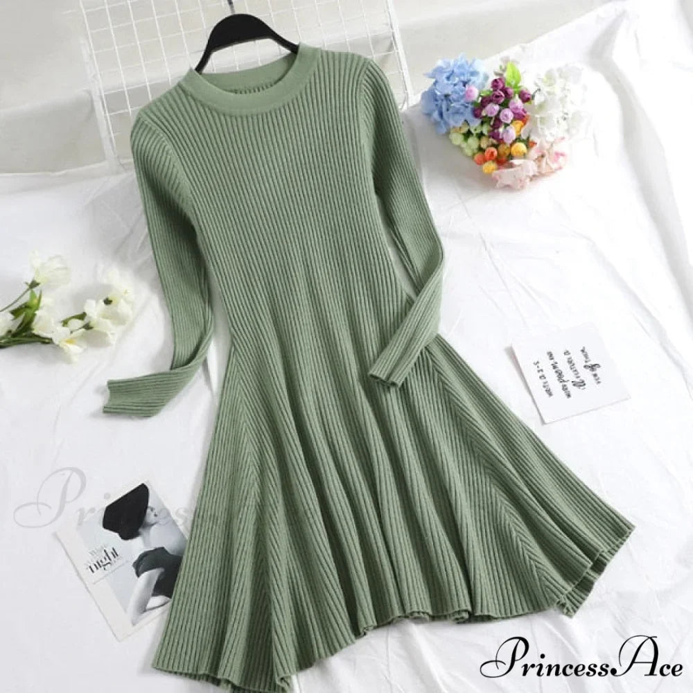 Irregular Hem Casual Dress