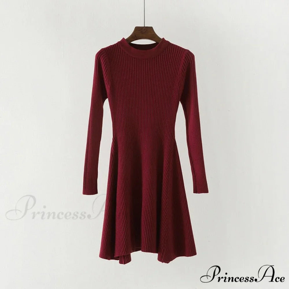 Irregular Hem Casual Dress
