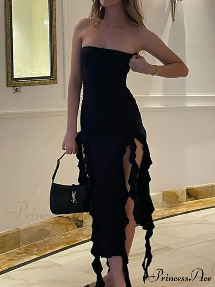 Irregular Rhinestone Decor Trendy Halter Crop Cami Top