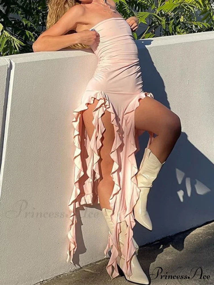 Irregular Rhinestone Decor Trendy Halter Crop Cami Top