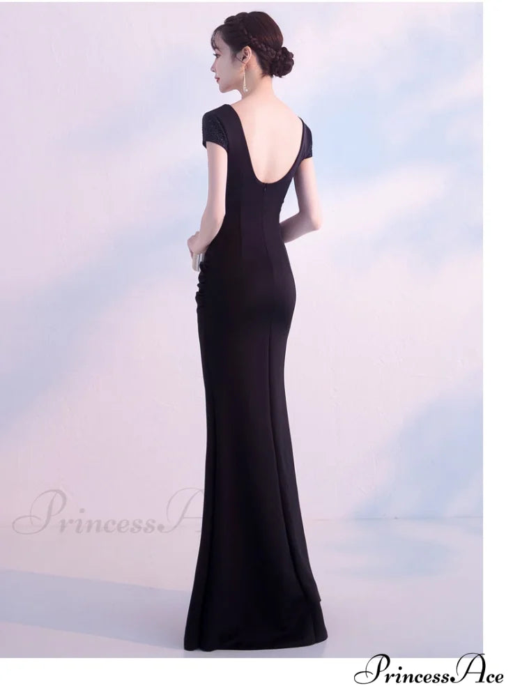 Isabella Formal Stylish High Slit Dress