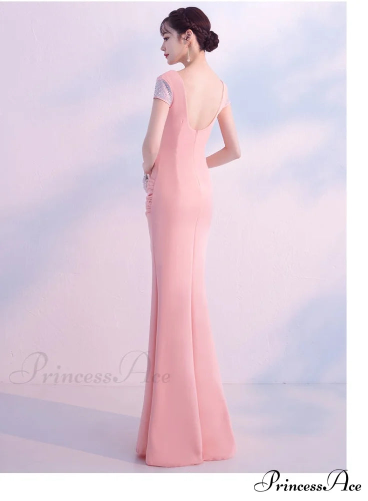 Isabella Formal Stylish High Slit Dress