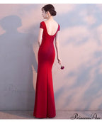 Isabella Formal Stylish High Slit Dress