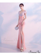 Isabella Formal Stylish High Slit Dress