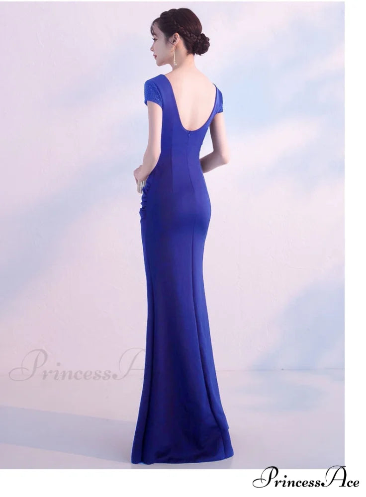 Isabella Formal Stylish High Slit Dress