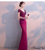 Isabella Formal Stylish High Slit Dress