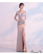 Isabella Formal Stylish High Slit Dress