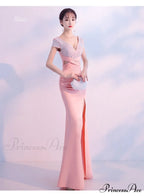 Isabella Formal Stylish High Slit Dress