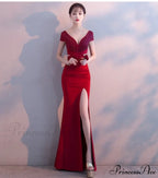 Isabella Formal Stylish High Slit Dress