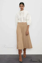 Ivory Lace Puff Sleeve Cotton Floral Embroidery Bohemian Top