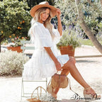 Ivory Petite Attire Festive Shoreline Attire