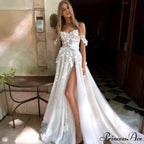 Ivory Siren Lace Open-Back Bridal Gown