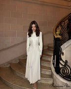 Ivory Stitched Brief Jacket