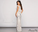 Janessa Formal Off Charming The Shoulder Dress