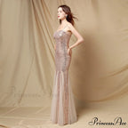 Jerry sling-mesh Stylish fishtail dress