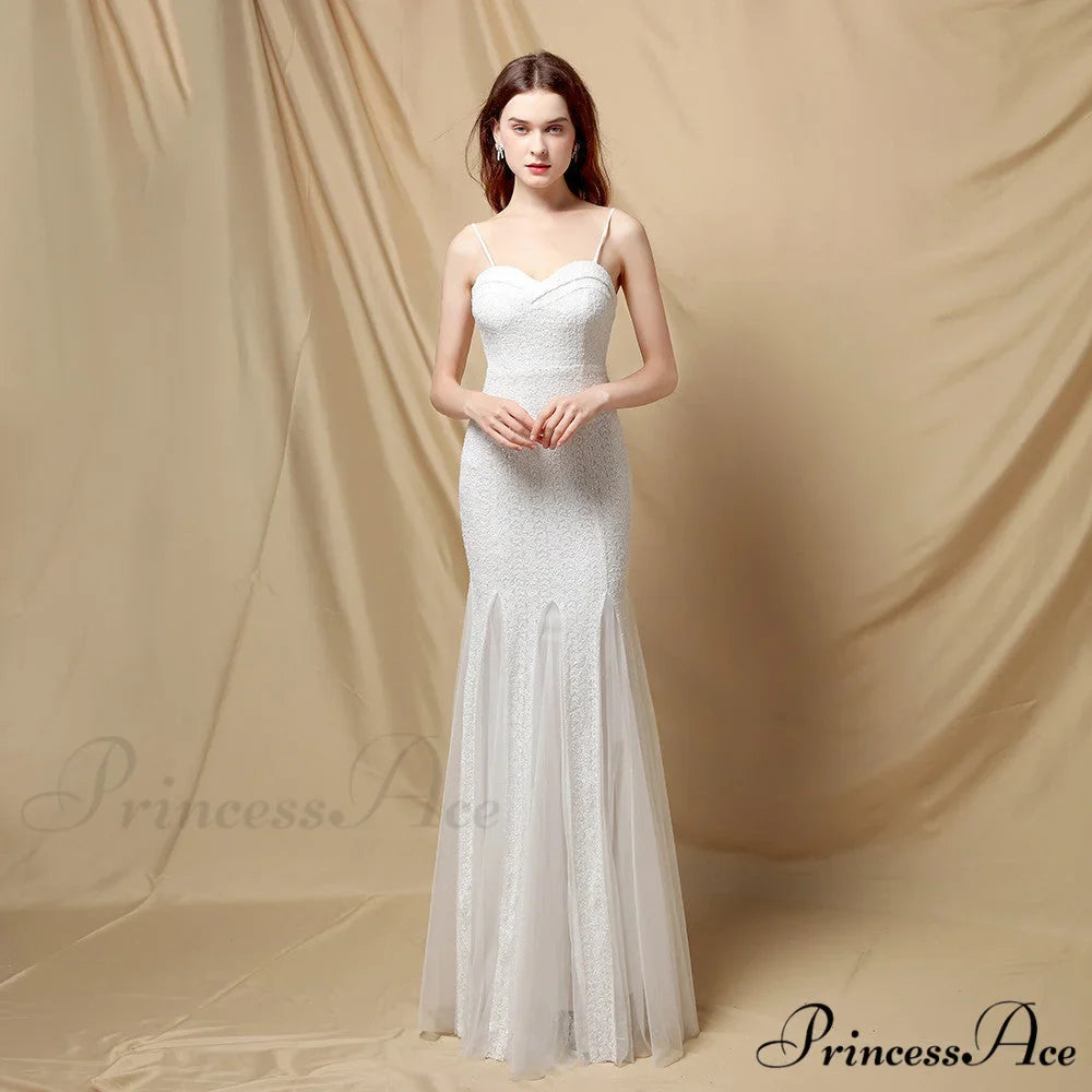 Jerry sling-mesh Stylish fishtail dress