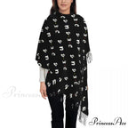 Jesus Saved My Life Warm Winter Christian Faith Shawl Wrap Scarf