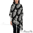 Jesus Saved My Life Warm Winter Christian Faith Shawl Wrap Scarf