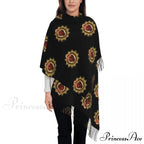 Jesus Saved My Life Warm Winter Christian Faith Shawl Wrap Scarf