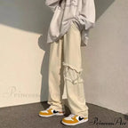 Joined Chain Stretchy Waist Trousers