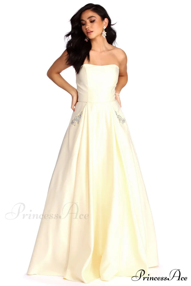 Josephine Formal Stylish Jewel Ball Gown