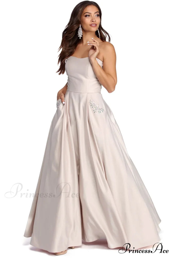 Josephine Formal Stylish Jewel Ball Gown